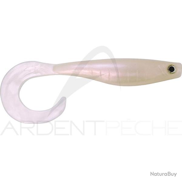 Leurre souple HYPERLASTICS Curlyminn topwater 6 Solid pearl