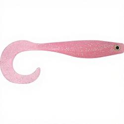Leurre souple HYPERLASTICS Curlyminn topwater 6 UV Pink