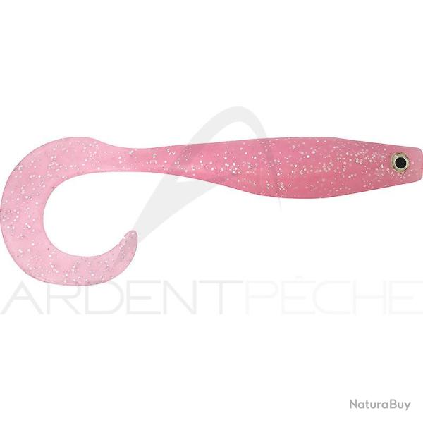 Leurre souple HYPERLASTICS Curlyminn topwater 6 UV Pink
