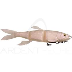 Leurre souple MEGABASS Mag draft hasu raver Albino pearl shad