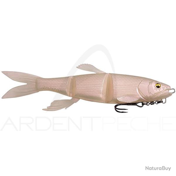 Leurre souple MEGABASS Mag draft hasu raver Albino pearl shad