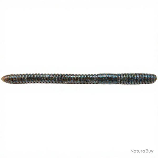 Leurre souple RAID JAPAN Fat whip 5 HW 020 Dark cinnamon/Blue flake