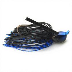 Rubber jig RAID JAPAN Master jig 14g 02 Black blue