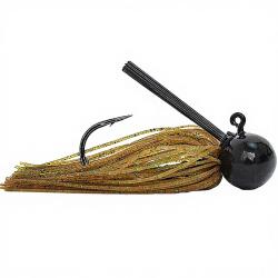 Rubber jig XORUS Ulti rubber jig 12g Pumpkin green