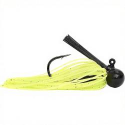 Rubber jig XORUS Ulti rubber jig 21g Chartreuse pepper
