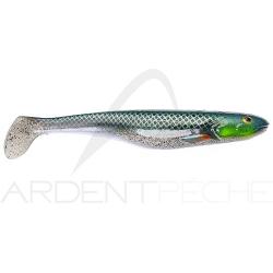 Leurre souple GATOR Catfish paddle 22 Silver smelt