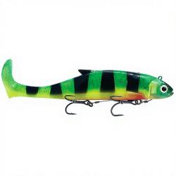 Leurre souple FIIISH Blaster shad 200 Fire tiger UV