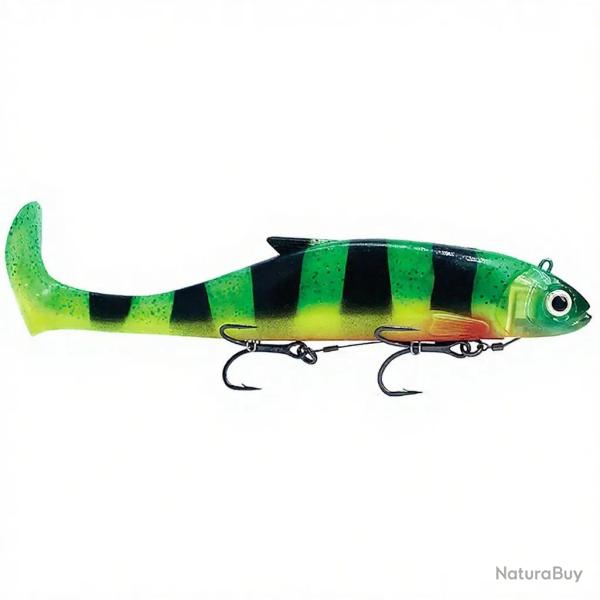 Leurre souple FIIISH Blaster shad 200 Fire tiger UV