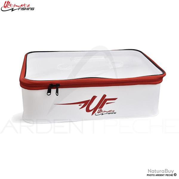 Bakkan ULTIMATE FISHING Bag UF case Blanc 2023