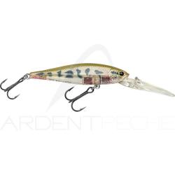 Poisson nageur LUCKY CRAFT B Freeze pointer 65 XD Ghost vairon