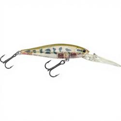 Poisson nageur LUCKY CRAFT B Freeze pointer 65 XD Ghost vairon