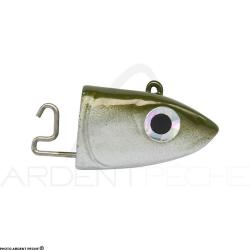 T&ecirc;te plomb&eacute;e FIIISH Black minnow 105 Off shore 16g Khaki - BM3049 - x2