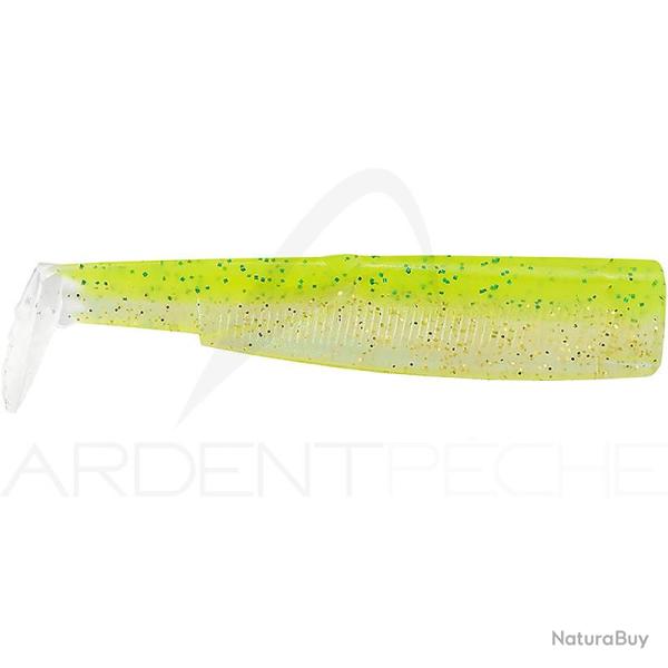 Leurre souple FIIISH Black minnow Corps 105 Lime juice