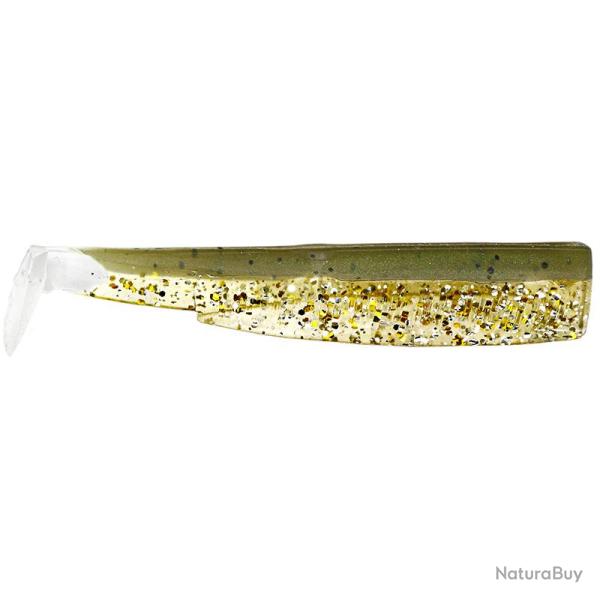 Leurre souple FIIISH Black minnow Corps 105 Khaki glitter - BM3148