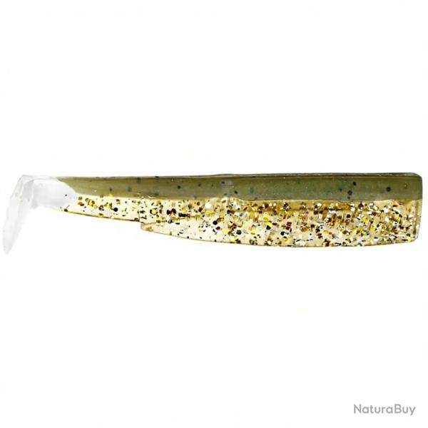 Leurre souple FIIISH Black minnow Corps 105 Khaki glitter - BM3148