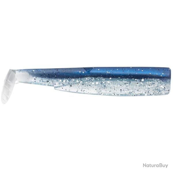 Leurre souple FIIISH Black minnow Corps 105 Barracuda blue - BM3149