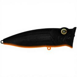 Leurre de surface STRIKE PRO Perch pop MN12 Black orange mat