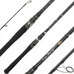 Canne spinning ULTIMATE FISHING Five spin 95 MH Silver flash