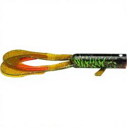 Leurre souple LMAB Drunk dancer 15cm Toxic zebra