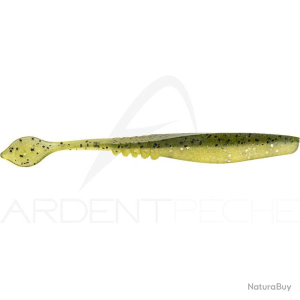 Leurre souple REINS Flat jerk 4 B16 Dos vert