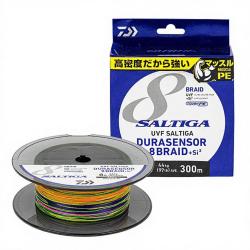 Tresse DAIWA Saltiga 8 Braid dura multicolore 300m PE1.5
