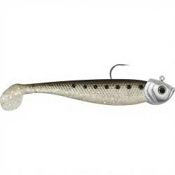 Leurre souple MADNESS Madshad 2 100 mont&eacute;s 20g H3/0 Black iwashi