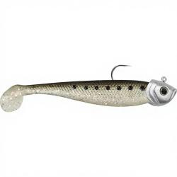 Leurre souple MADNESS Madshad 2 100 mont&eacute;s 20g H4/0 Black iwashi