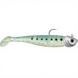 Leurre souple MADNESS Madshad 2 85 mont&eacute; 10g H2/0 Green iwashi