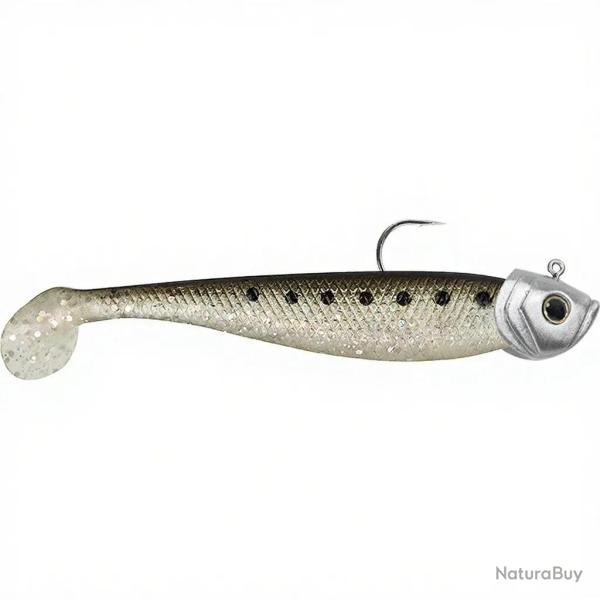 Leurre souple MADNESS Madshad 2 85 mont� 10g H2/0 Black iwashi
