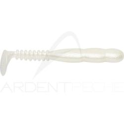 Leurre souple REINS Fat rockvibe shad 8 014 Pearl white