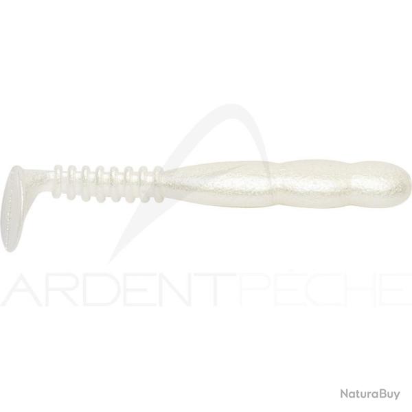 Leurre souple REINS Fat rockvibe shad 8 014 Pearl white