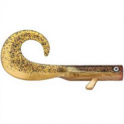 Leurre souple LMAB Drunk twister 12cm Cappuccino clara