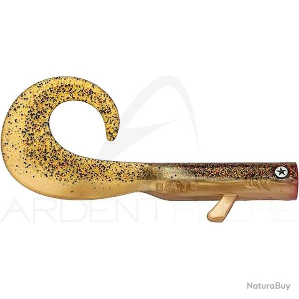 Leurre souple LMAB Drunk twister 12cm Cappuccino clara