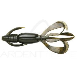 Leurre souple KEITECH Crazy flapper 2 101 Green pumpkin PP