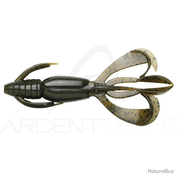 Leurre souple KEITECH Crazy flapper 2 101 Green pumpkin PP