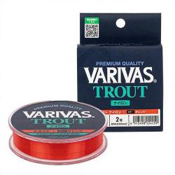 Fils nylon VARIVAS Trout nylon orange 100m 5lb