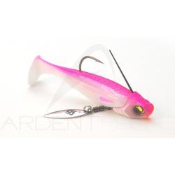 Leurre souple RAID JAPAN Head swimmer libero 14g 010 Pink trick