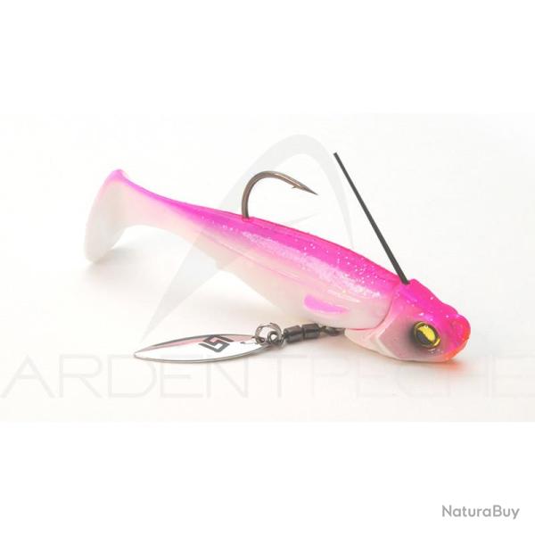 Leurre souple RAID JAPAN Head swimmer libero 14g 010 Pink trick