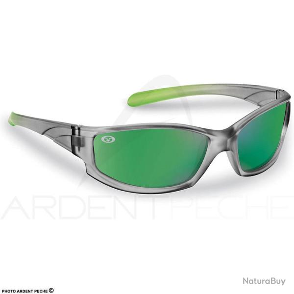 Lunettes polarisantes FLYING FISHERMAN Buoy Jr angler Gray/Lime Green mirror