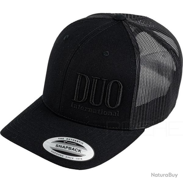 Casquette DUO Mesh snapback cap black