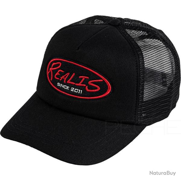 Casquette DUO Realis promo trucker cap Black