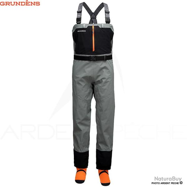 Waders GRUNDENS Men's bedrock stockingfoot wader Sagebrush L Tall (9-11)