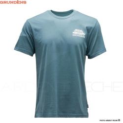 T Shirt GRUNDENS Tall ship SS Dark slate S