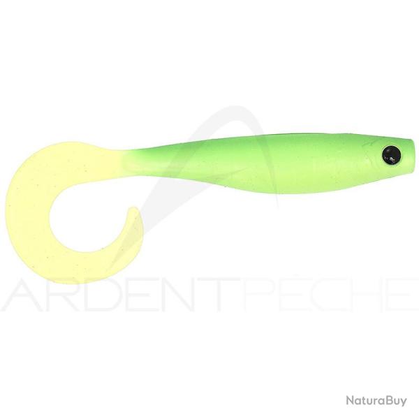 Leurre souple HYPERLASTICS Curlyminn round jig head 6 14g Psychedelic chart