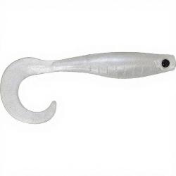 Leurre souple HYPERLASTICS Curlyminn round jig head 6 14g Blanc