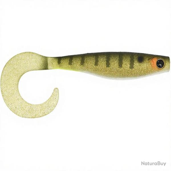 Leurre souple HYPERLASTICS Curlyminn round jig head 6 21g Galaxy gill