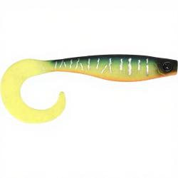 Leurre souple HYPERLASTICS Curlyminn round jig head 6 21g Mat tiger