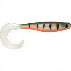Leurre souple HYPERLASTICS Curlyminn round jig head 6 21g Red fin perch
