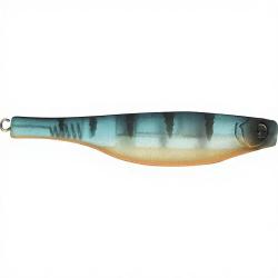 Leurre souple HYPERLASTICS Dartspin round jig head 3.5 7g Perch/Gold