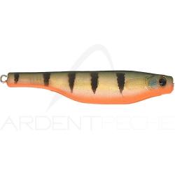 Leurre souple HYPERLASTICS Dartspin round jig head 3.5 10g Red fin perch/Red